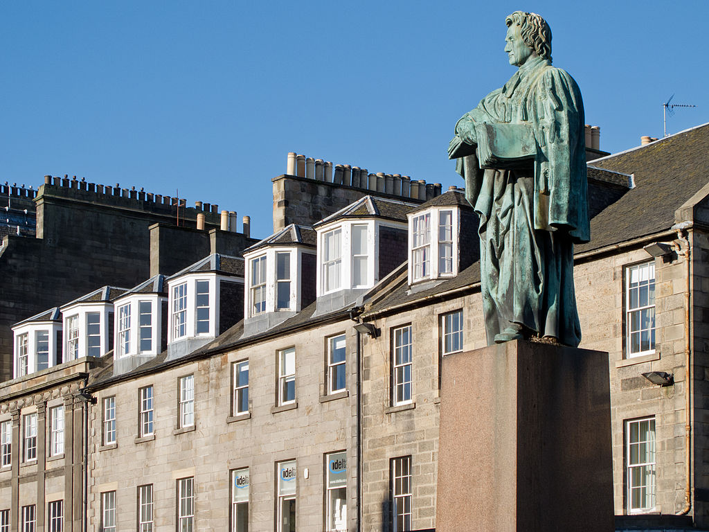 Statue of Thomas Chalmers, George Street, Edinburgh